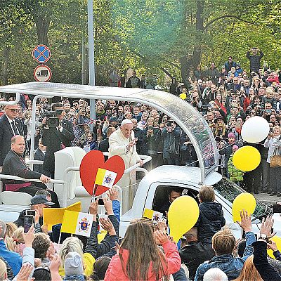 Papież Franciszek odwiedził kraje bałtyckie