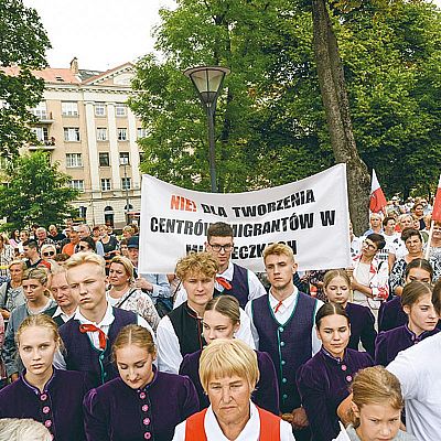Fala uchodźców zalewa Litwę!

