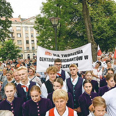 Fala uchodźców zalewa Litwę!

